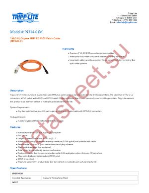 N314-01M datasheet  